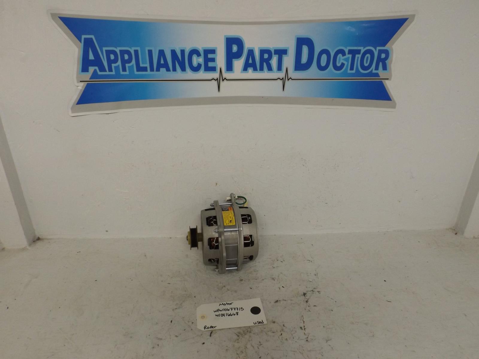 Roper Washer WPW10677715 W10416668 Motor Used Roper Washer WPW10677715 W10416668 Motor Used